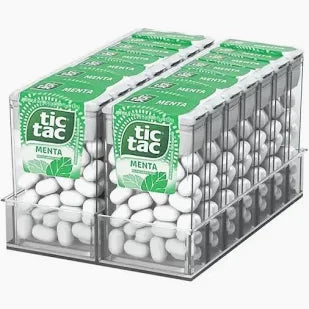 Pastilha Tic Tac Menta Crush Pack x 14
